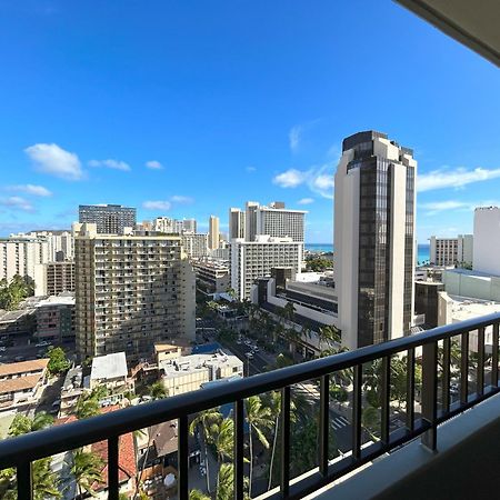 Royal Kuhio 1606 - Spacious Studio With Diamond Head City Views In The Heart Of Waikiki! Villa Honolulu Exterior photo